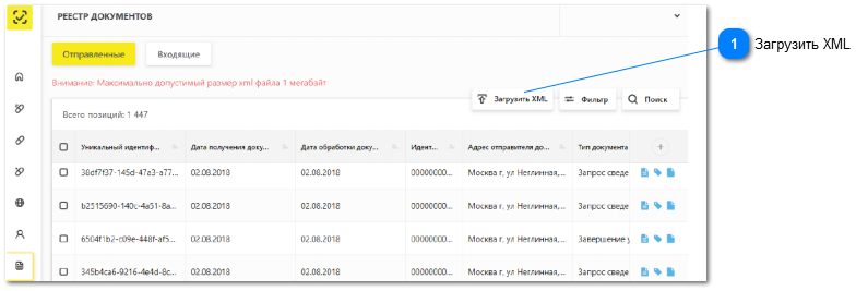 1.3. Схемы документов в ИС МДЛП
